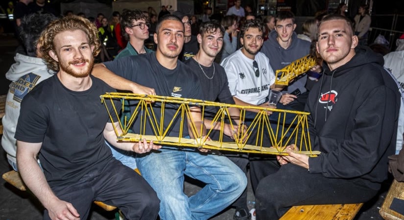 Új győri híd tervezésén dolgoztak a Széchenyi István Egyetem hallgatói