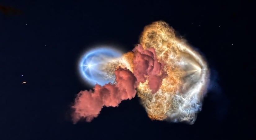 Elstartolt a SpaceX rakétája, ami utána történt, arra nincsenek szavak – fotók