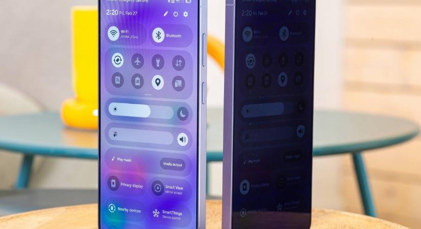 Hasznos újítást kapott a Galaxy S26 Ultra betekintésgátló kijelzője