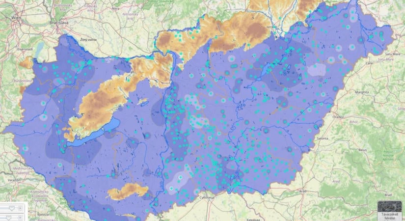 Ez elkeserítő: térképre tették, mennyi víz maradt Magyarország alatt, pontosan látszik az összes település tartaléka – most bárki megnézheti, mekkora a csökkenés