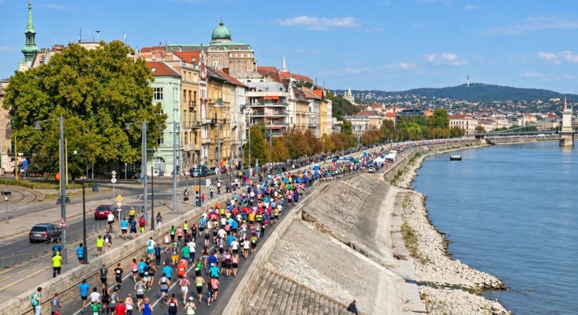 Budapest félmaraton: útlezárások és járatváltozások szeptember 6-án