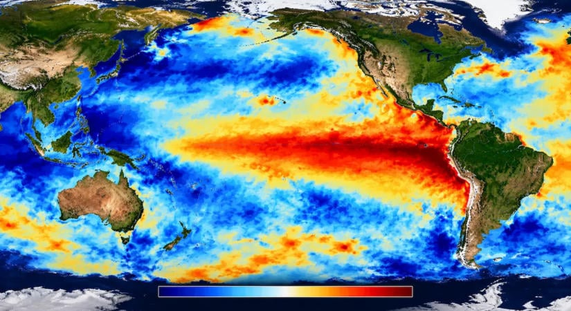 Történelmi erejű El Niño jöhet: megérkeztek az első előrejelzések a 2026/2027-es télről