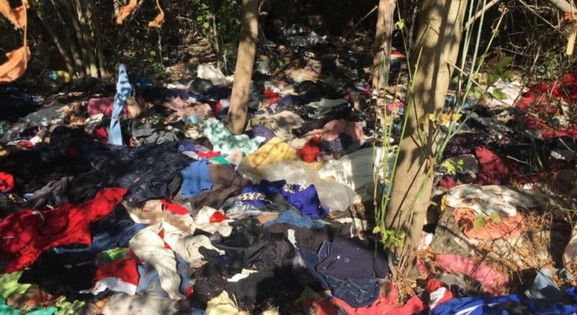 Elképesztő mennyiségű szemetet hordtak össze Cegléd belvárosában, lépett az ügyészség – videóval