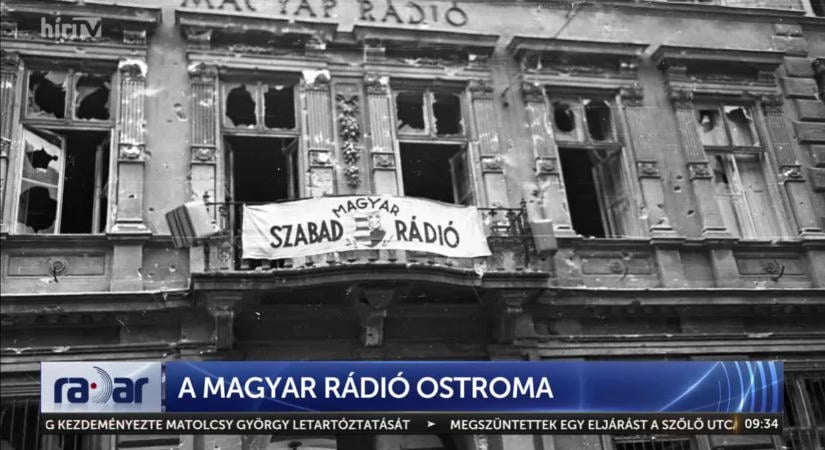 A Magyar Rádió a forradalom egyik jelképévé vált
