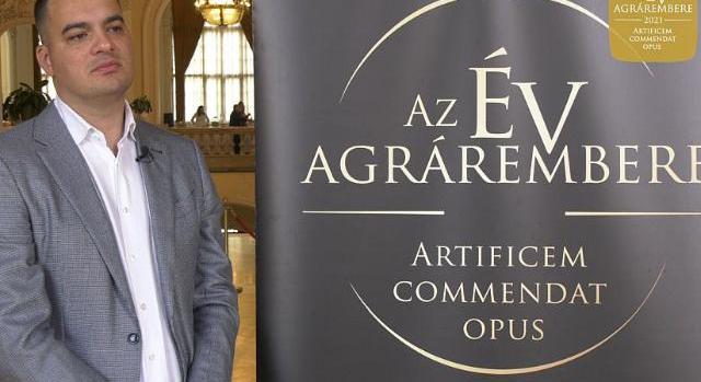 Az Év Agrárembere 2021 kitüntető díj Feldolgozó-élelmiszeripar kategória támogatója a Master Good Kft.