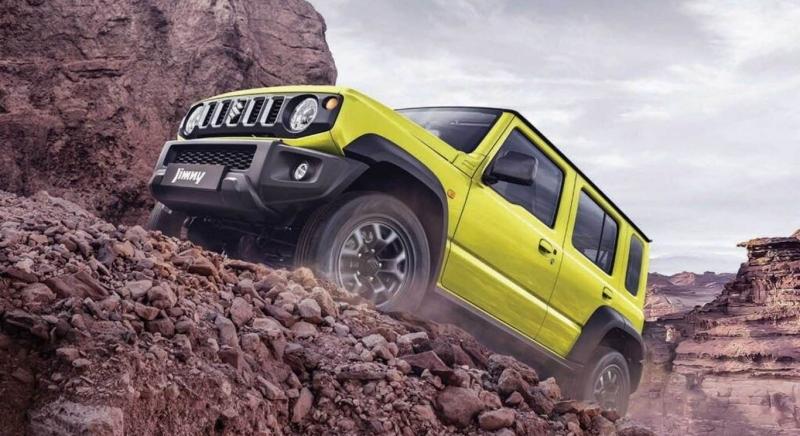 Ötajtós Suzuki Jimny érkezik, sajnos hozzánk nem jut el