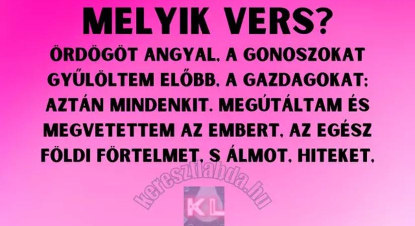 Irodalom feladat: Nagycsütörtök, kötelező volt, de melyik toll írta?
