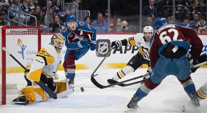 NHL: MacKinnon nagy napja – négy ponttal segítette fordítani a Coloradót