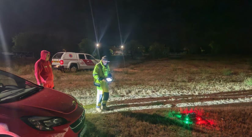 Tiszaszederkényi eltűnt után kutatott a Neptun mentőcsapata