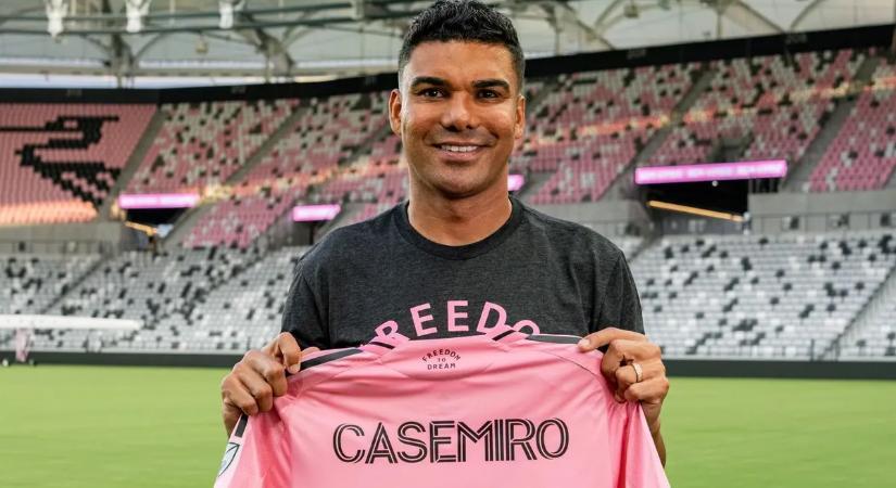 Az ötszörös BL-győztes Casemiro az Inter Miamihoz szerződött – hivatalos