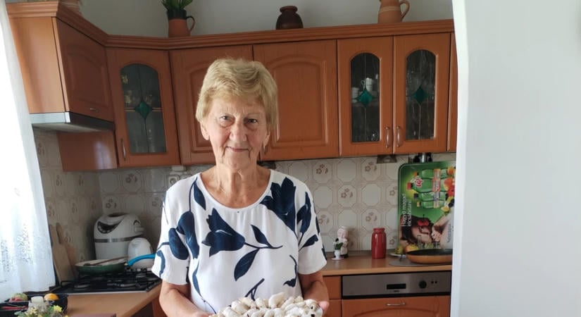 Kapros tökfőzelék és szilvalekváros kifli
