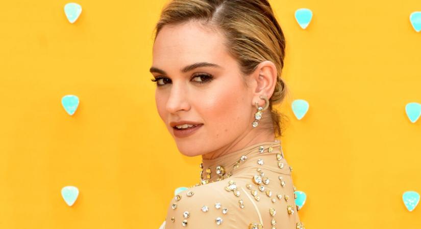 Lily James: „Felszabadító volt Pamela Anderson bőrébe bújni”