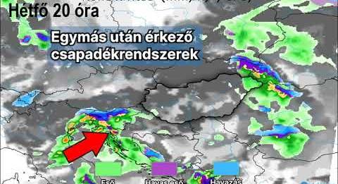 Zivatarokkal érkeznek a frontok – tréfás kedvében lesz az időjárás így tél derakán