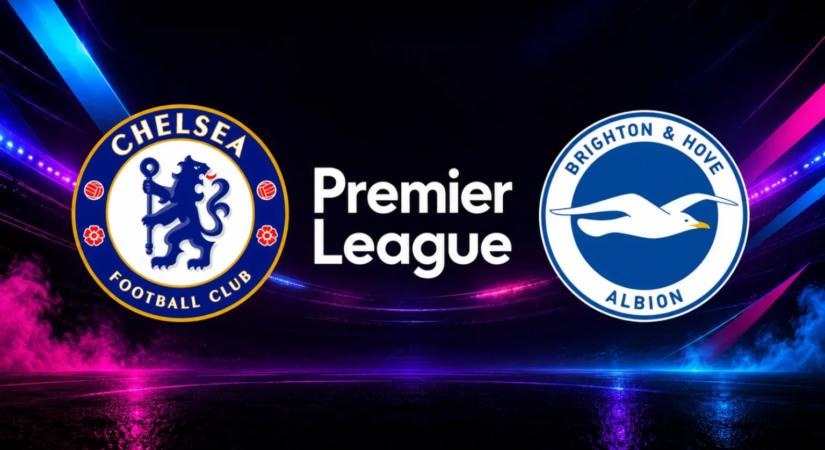 Premier League: Gólgazdag mérkőzésen győzte le a Chelsea a Brightont