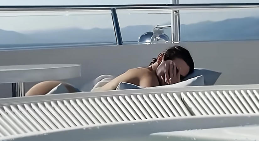 Selena Gomez meztelen napozásáról rakott ki videót a férje TikTokra