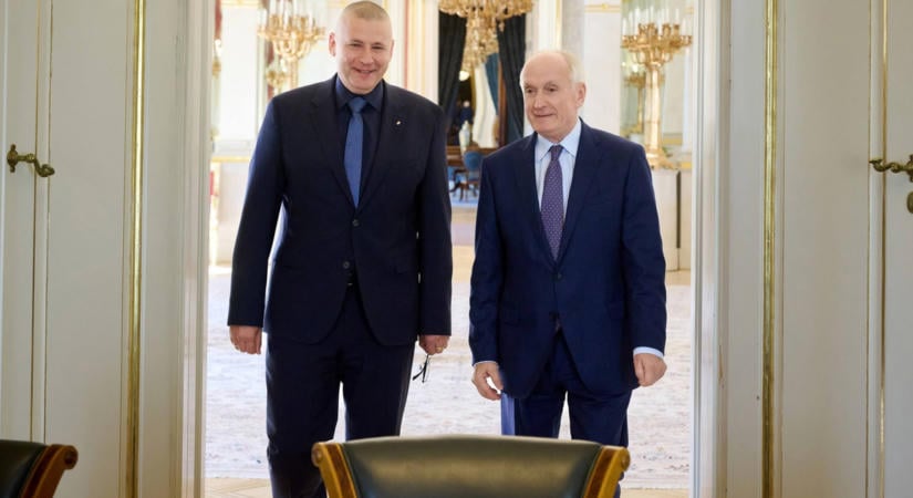Baka András a Sándor-palotában fogadta Ruszin-Szendi Romuluszt
