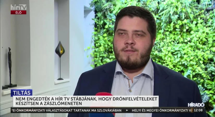Nem engedték stábunkat drónfelvételeket készíteni
