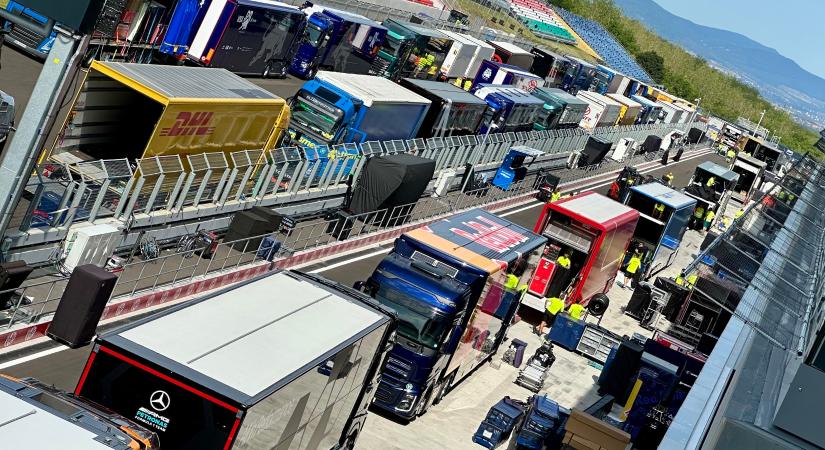 Óriási a felfordulás, de készül a Hungaroring az F1-re