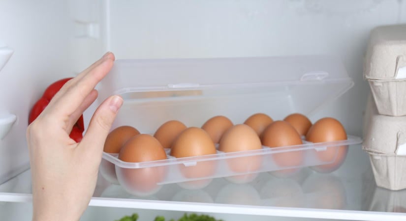Hogyan tároljuk a tojásokat? Nem ez a legfontosabb hely a hűtőszekrényben