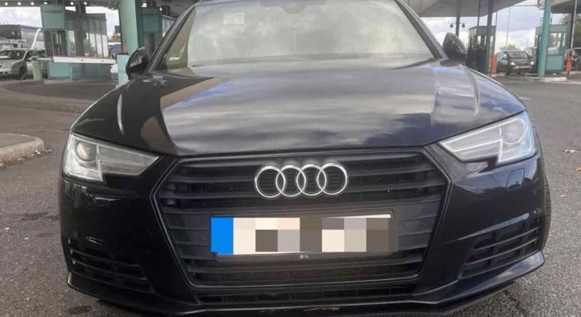 Nem jutott át Röszkén: körözött luxusautót foglaltak le a határrendészek