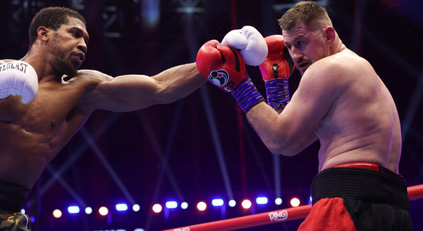 Anthony Joshuát kétszer leütötte egy albán minden idők legbizarrabb bokszmeccsén