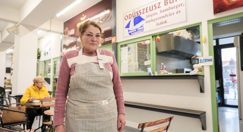 A víz hozta Győrbe, a lángosa tette legendává – Lángosos Marika 70 éves lett