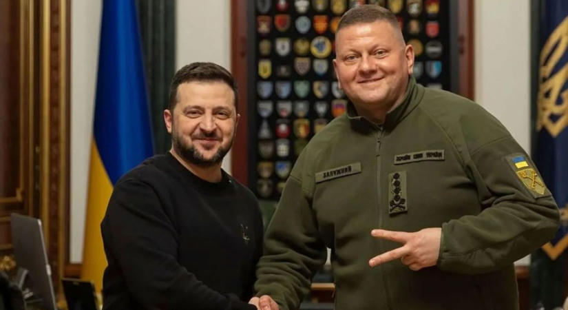 Az ukránok többsége már nem bízik Zelenszkijben – Zaluzsnij lehet a favorit, ha valaha sor kerül az elnökválasztásra