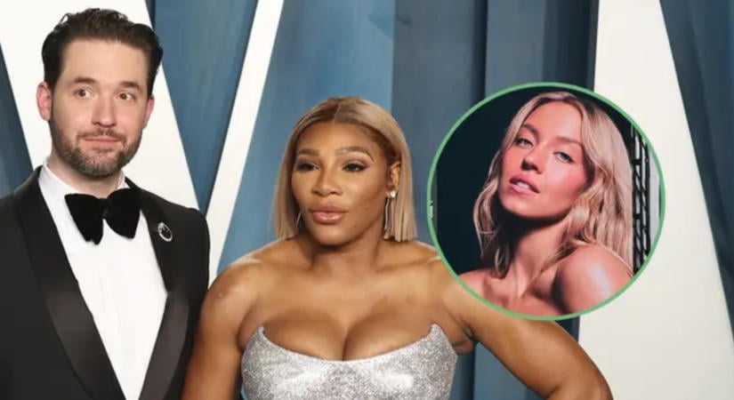 Serena Williams milliárdos férje nekiment Sydney Sweeney‑nek