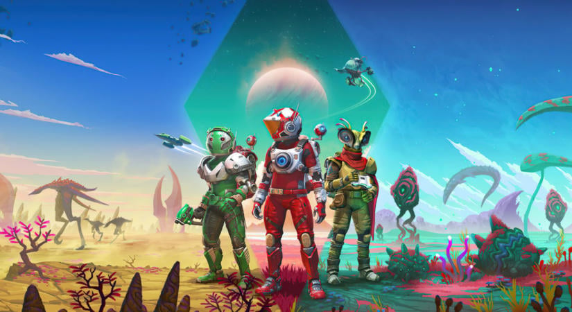 iPhone-ra és iPadre tart a No Man's Sky