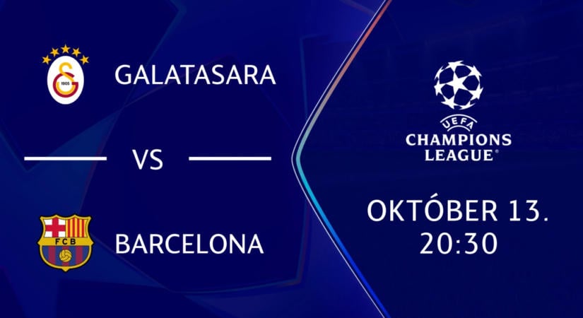 Galatasaray–Barcelona: itt nézheted Sallaiékat a katalánok ellen
