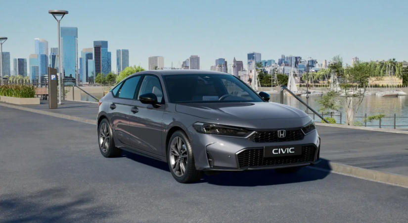 Íme a hozzánk is érkező megújult Honda Civic! Mutatjuk, mennyit kérnek érte!