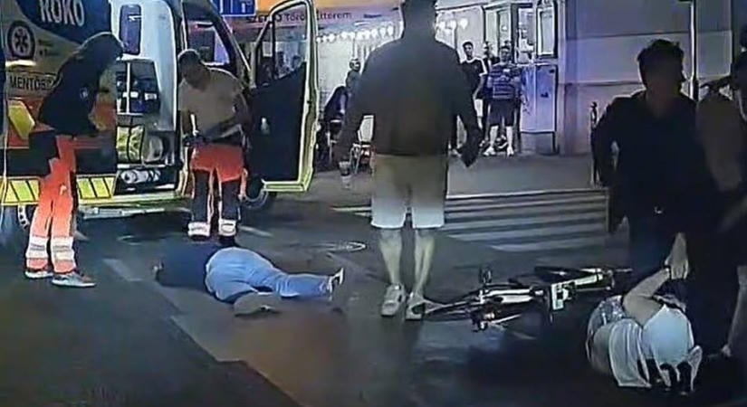Romlott az állapota a 43 éves férfinak, akit egy brit turista vert ájultra a Vígszínházzal szemközti Szeráj étterem előtt