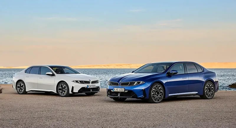 Itt az elektromos BMW 3-as, és van mire felkapni a fejünket