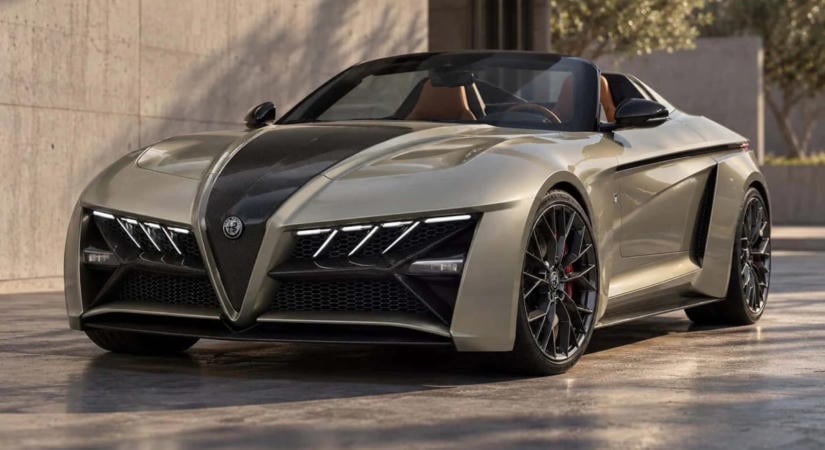 Alfa Romeo Giuliából kétüléses kabrió: te bevállalnád?