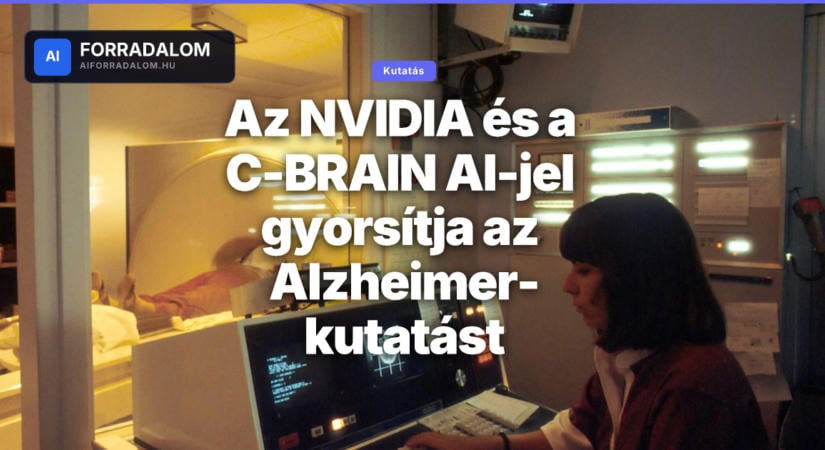 Az NVIDIA és a C-BRAIN AI-jel gyorsítja az Alzheimer-kutatást