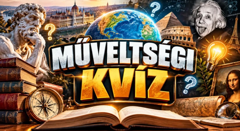 Műveltségi kvíz: 9/9 eredmény kimagasló a magyar emberek között!