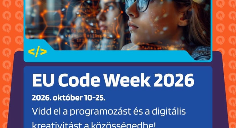 Kódoljunk együtt a jövőért! – jön a 2026-os Code Week Magyarország Konferencia
