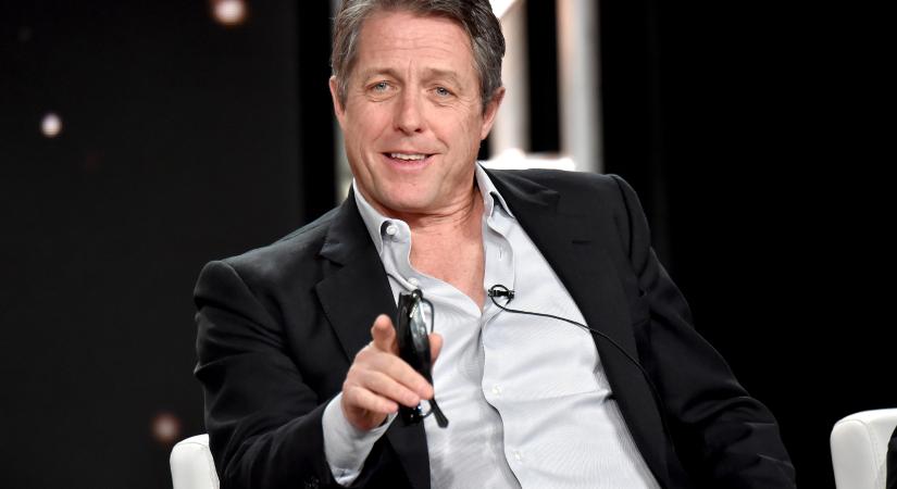 Megsebesítette magát a sármos színész Hugh Grant, fia