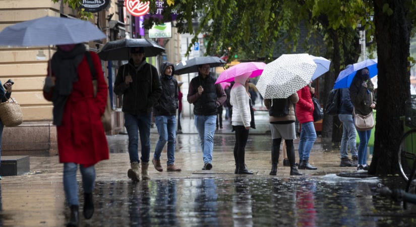 Több vármegyére is kiadták a figyelmeztetést hétfőn