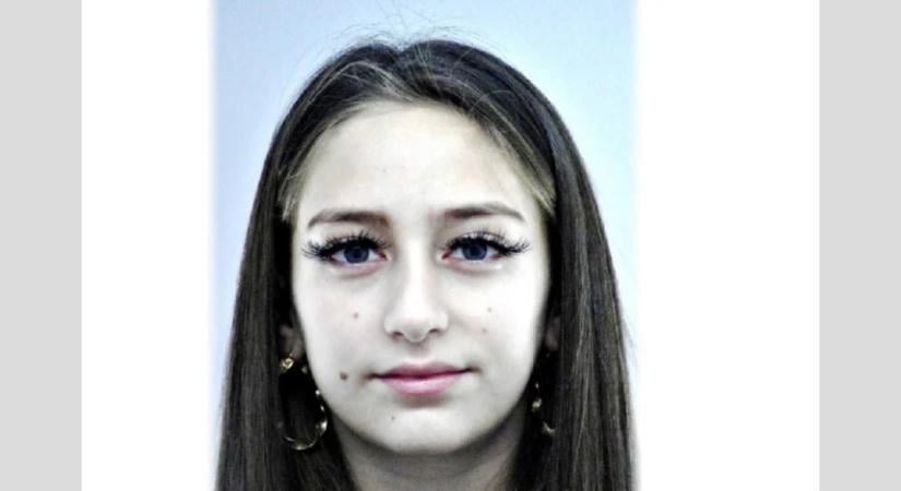 Eltűnt a 15 éves Kozma Miranda Vanda, a rendőrség a lakosság segítségét kéri