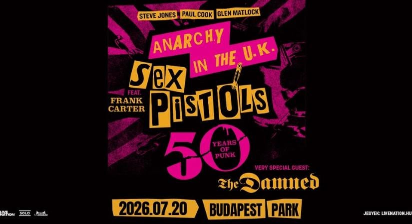 Sex Pistols feat. Frank Carter a Budapest Parkban