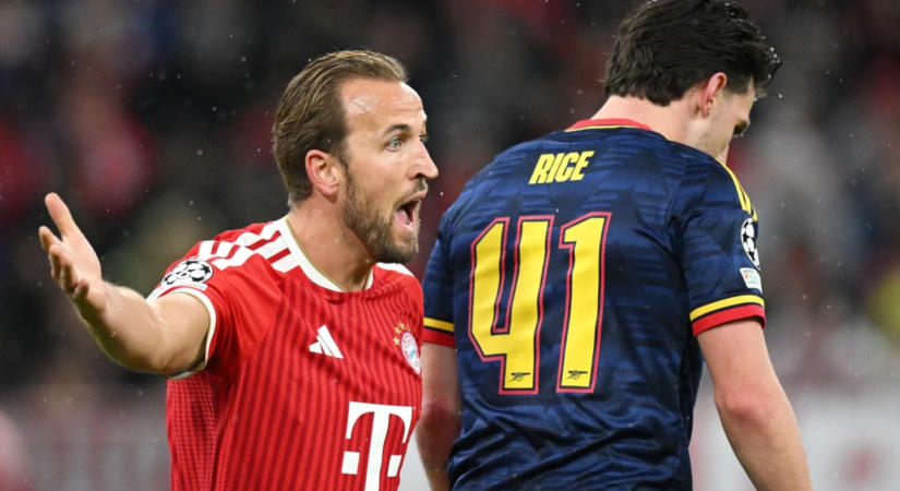 Négygólos döntetlen a Bayern München-Arsenal rangadón
