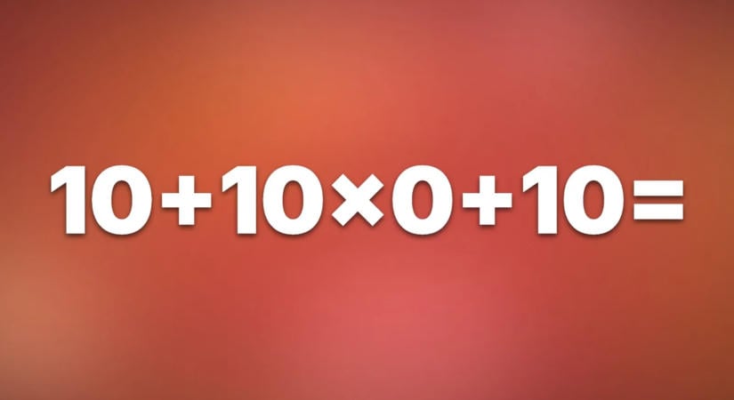 Matek feladat: 1010010. Mit csinál itt a nulla?
