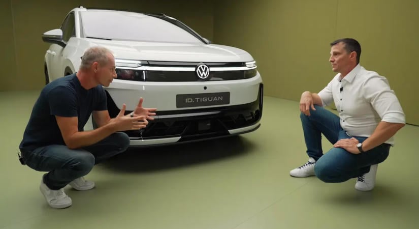 Magyar tervező formálta meg az új ID. Tiguant, Juhász Tibor kulisszatitkokat árult el az autóról