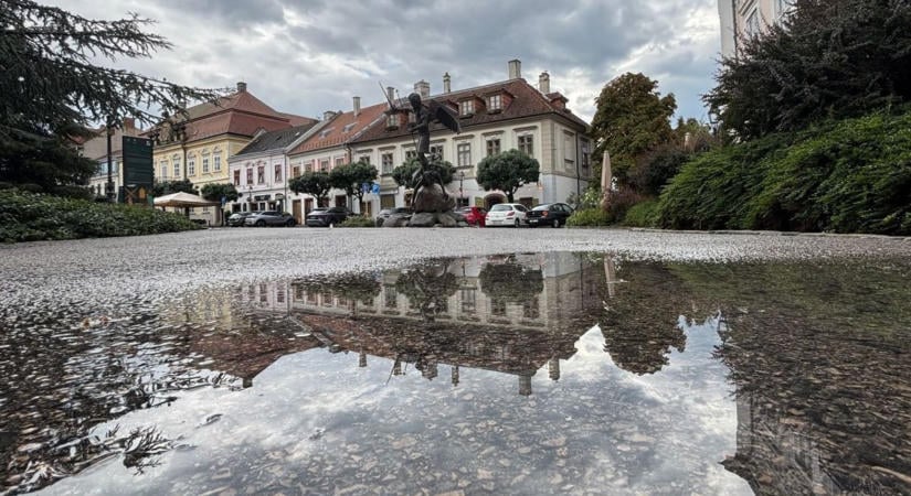 Megérkezett a nagy eső, Veszprém megyében hullott a legtöbb csapadék