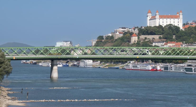 Továbbra is rendkívül alacsony a vízhozam a Duna teljes szlovákiai szakaszán