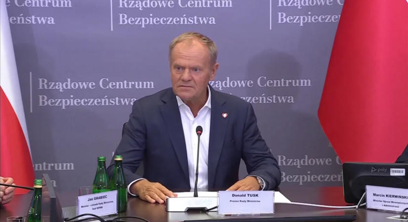 Már Lengyelország is veszélyben lehet? Tusk súlyos orosz fenyegetésre figyelmeztet