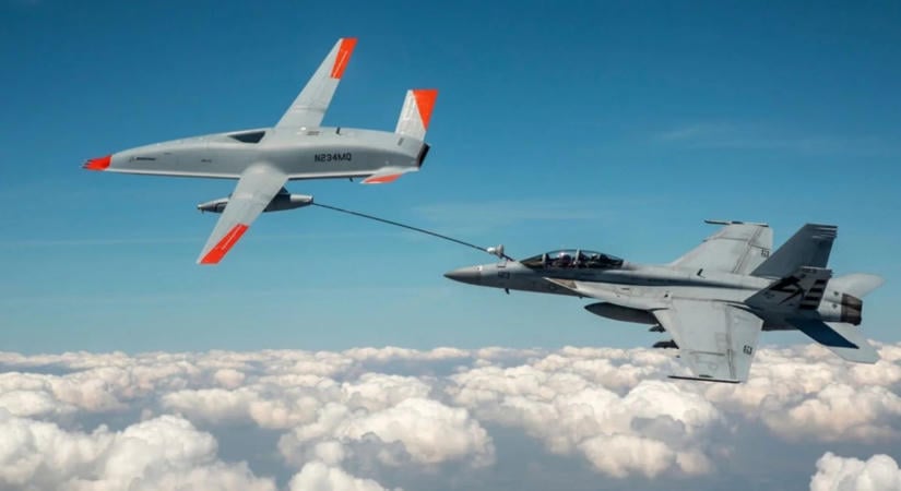 Külön programot írt a Boeing, pilóta nélkül lehet tankolni az amerikai vadászgépeket