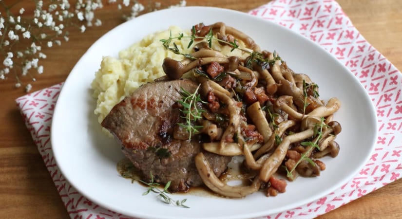Ez a gombás marhafilé recept ami olyan finom lesz, mint a legjobb csárdában