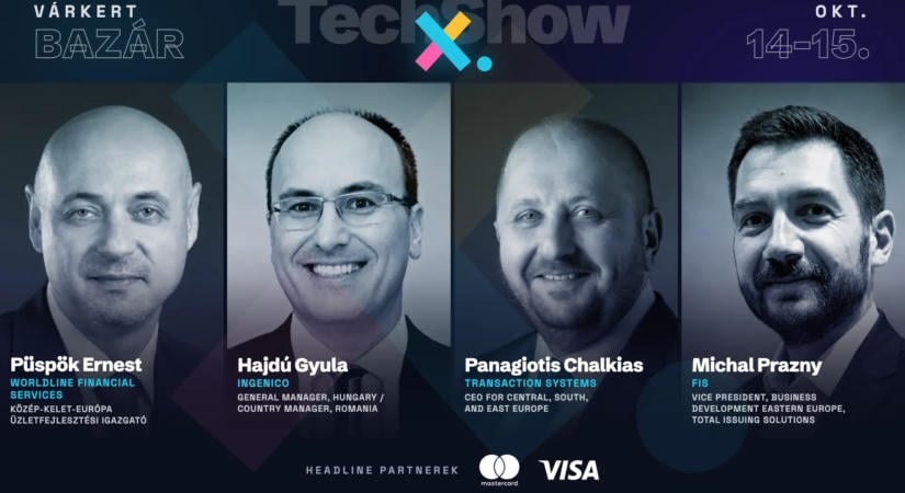 Digitális euró, intelligens terminál, embedded finance – így rajzolódik át a fizetés a TechShow X.-en